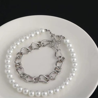 Laciaga™ Halo Pearl Necklace