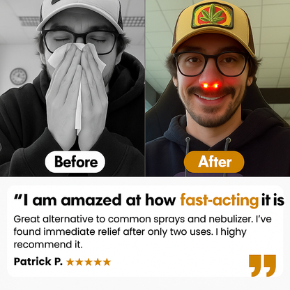 NasoWave™ Nasal Red Light Device