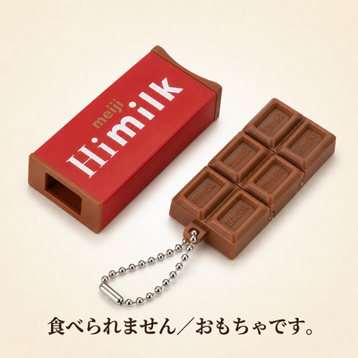 LACIAGA 無限パキッとチョコ キーホルダー