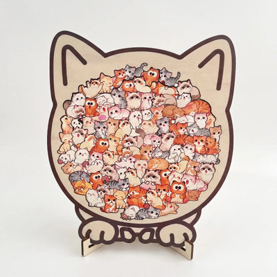 LACIAGA 木製ペットパズル