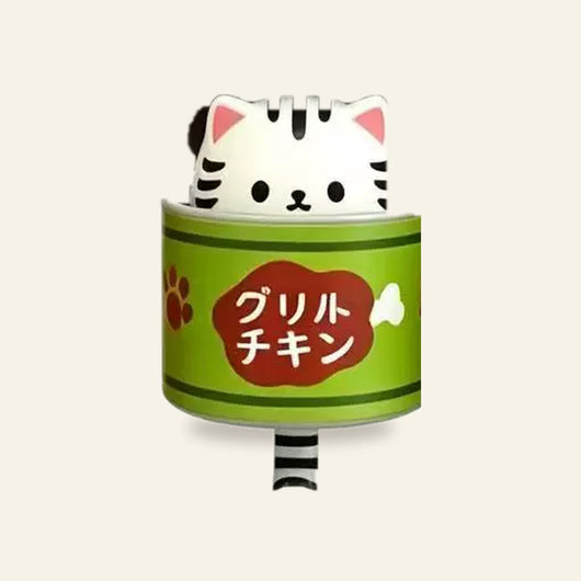 グリルチキン（緑）しましま猫