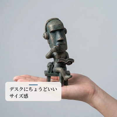 LACIAGA モアイの休日 アートフィギュア