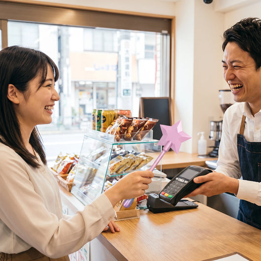 カフェで使用 リアクション