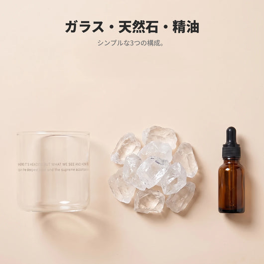 ガラス・天然石・精油