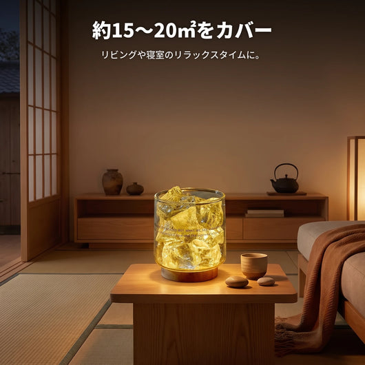 約15～20㎡をカバー