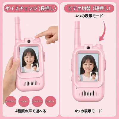 ボイスチェンジ・ビデオ切替