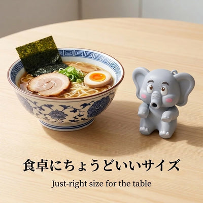 お茶碗と比べたサイズ感