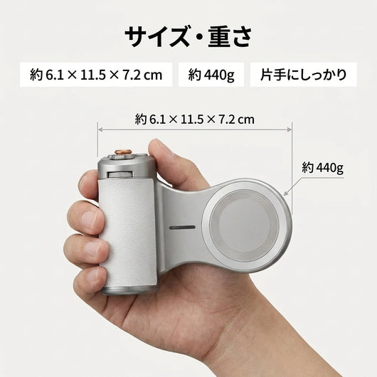 サイズと重さ