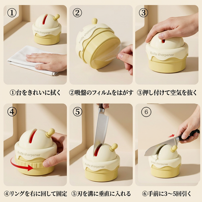 使い方 6ステップ