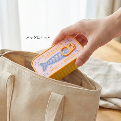 バッグに入れた様子