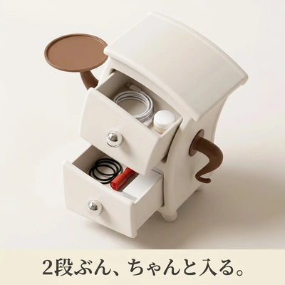 LACIAGA やれやれチェスト 引き出しの中身