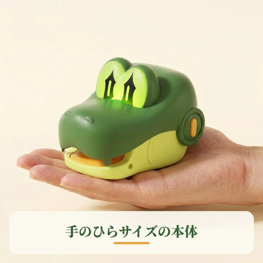 手のひらサイズの本体