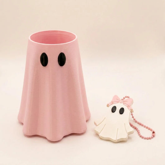 おばけ缶カバー ピンク とオープナーの2点セット
