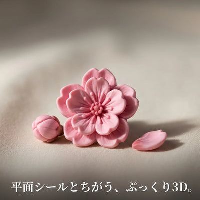 ぷっくり3D立体 マクロ