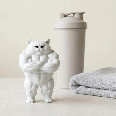 LACIAGA 不機嫌マッチョ猫 ギフトシーン