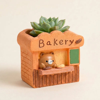 くまのパン屋 Bakery看板とくま