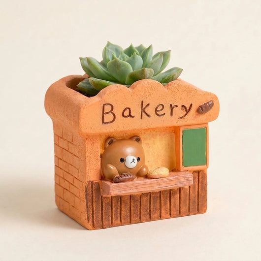 くまのパン屋 Bakery看板とくま