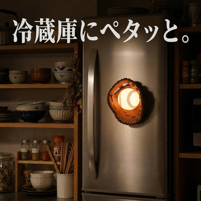 冷蔵庫にペタッと