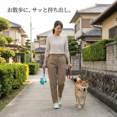 LACIAGA ステンレス携帯ペット給水ボトル