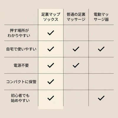 LACIAGA 足裏マップケアソックス