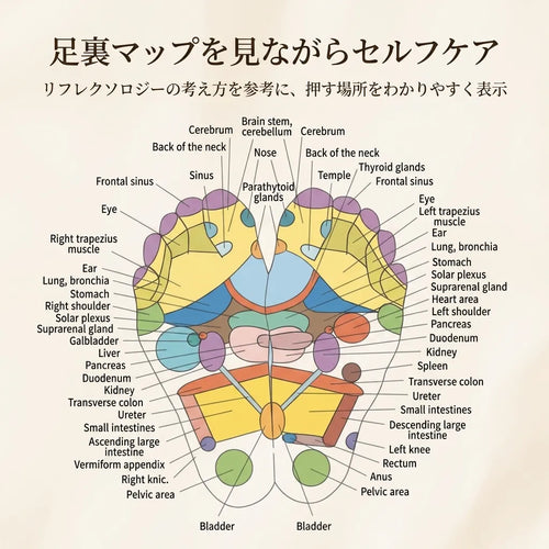 LACIAGA 足裏マップケアソックス
