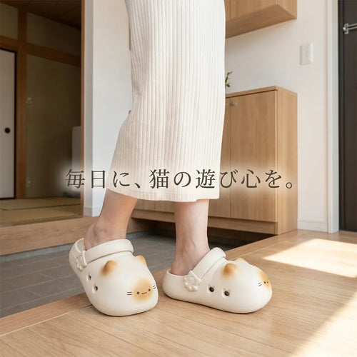 LACIAGA ねこあしクロッグ