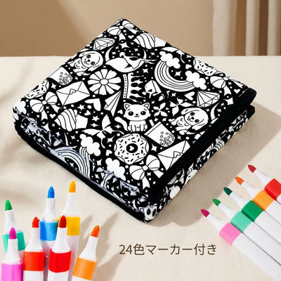 LACIAGA カラーブランケット｜24色マーカー付き