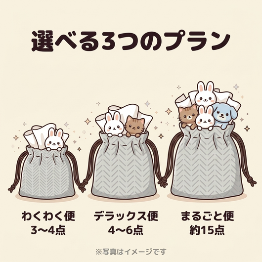 選べる3つのプラン