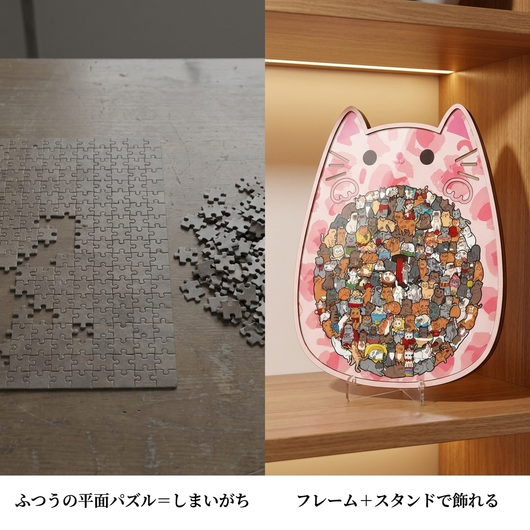 段ボールパズルとの比較