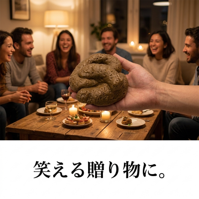 笑える贈り物に。ギフトシーン