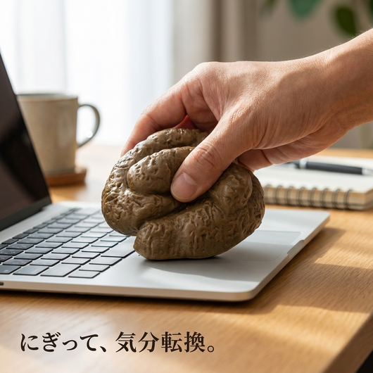 にぎって、気分転換。デスクでの手遊び
