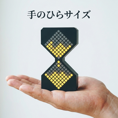 LACIAGA ピクセル電子砂時計 07-size-scale
