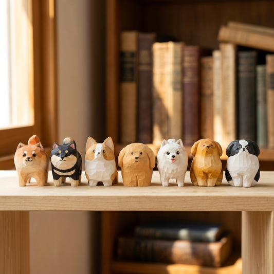 LACIAGA 木彫りわんこ 01-hero-breed-lineup