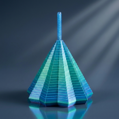 LACIAGA 3D スパイラルタワー aurora-colour-shift-showcase