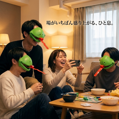 パーティーで盛り上がる様子