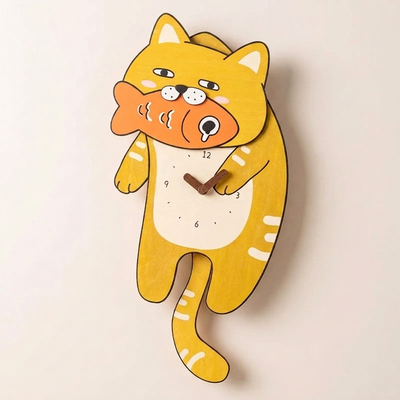 オレンジ猫デザインの商品スウォッチ