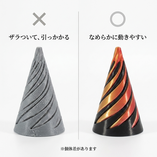 なめらかな動き