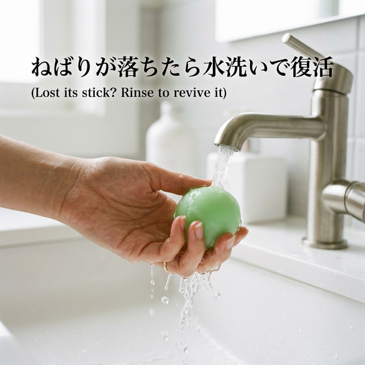 水洗いで復活