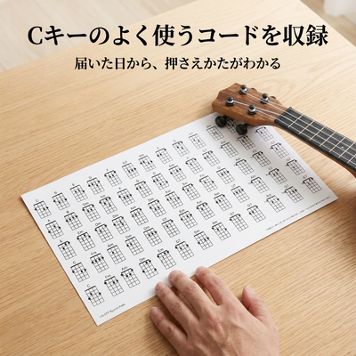 Cキーのコード表カード