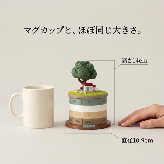 サイズ 高さ14cm 直径10.9cm