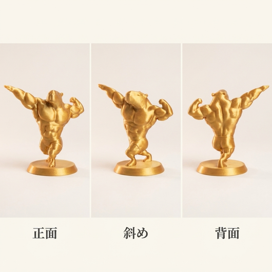 正面 斜め 背面