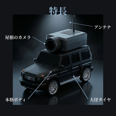 LACIAGA FPVカメラ付きミニラジコンカー
