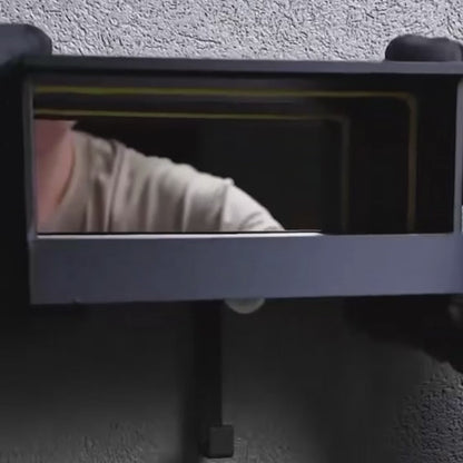 インフィニティガラージミラー奥行き × 落ち着いた光のディスプレイ